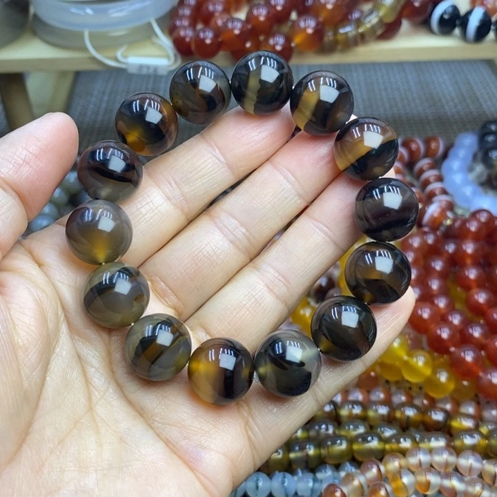 玛瑙/玉髓未镶嵌手链