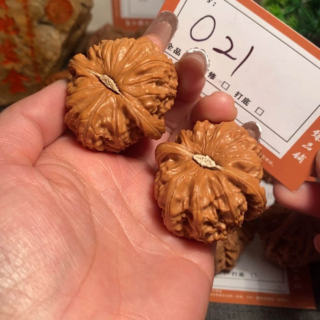 l***n吊坠文玩核桃42白狮子021