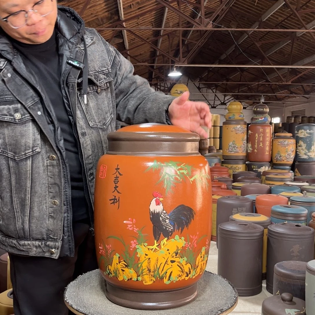 紫砂茶叶罐茶叶罐