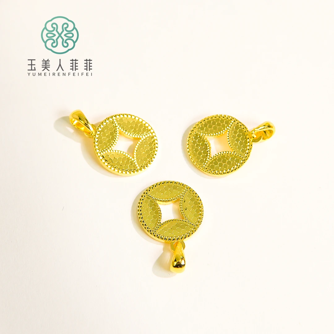 吊坠足银 石惑珠宝~足银吊坠约13mm/多样性发一