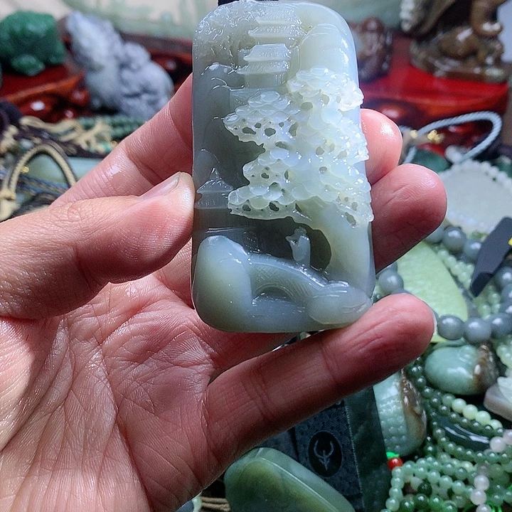 未镶嵌和田玉挂件