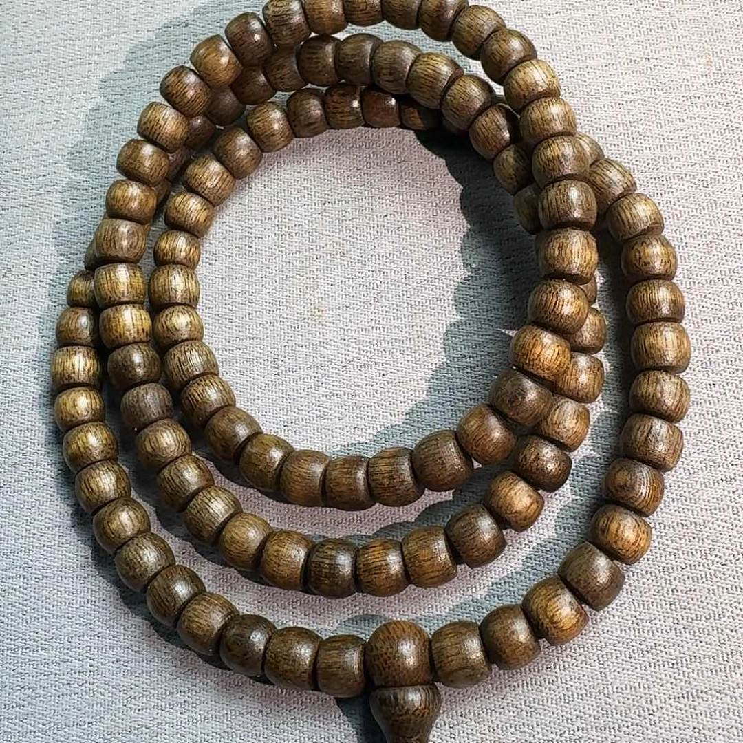 沉香香囊沉香100鼓珠多圈卡07发一沉水级