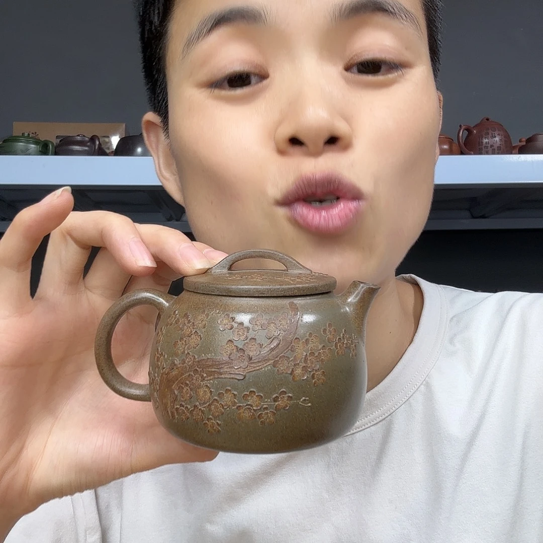 茶壶底槽青民间手艺人全手工