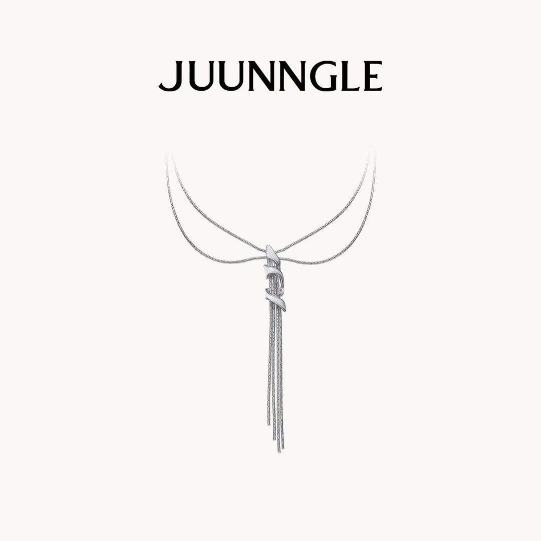 juunngle lab 铜合金项链 流苏项链女轻奢小众高级感气质简约礼物