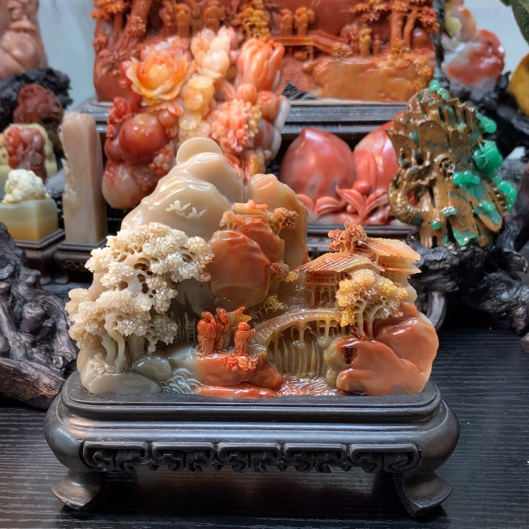 寿山石寿山石摆件