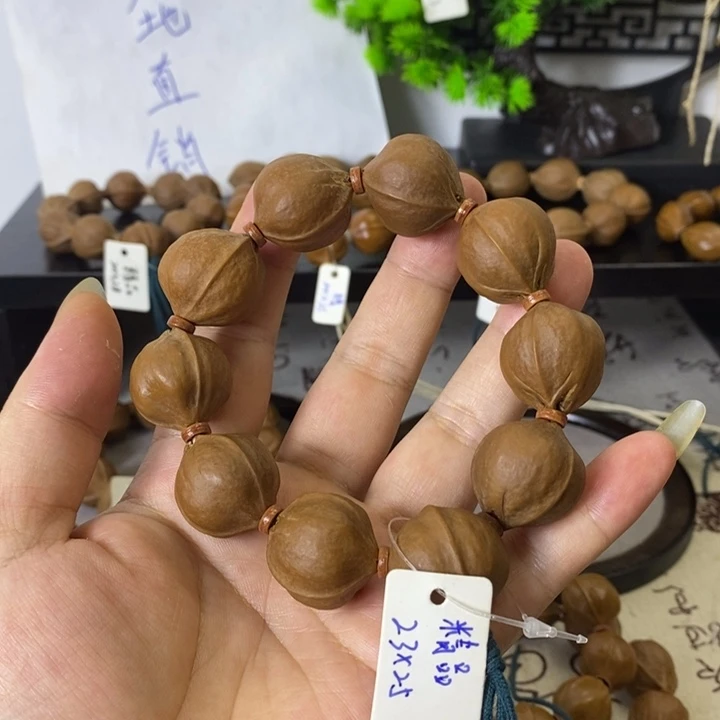 橄榄核手串B****.2325精品梅林铁核