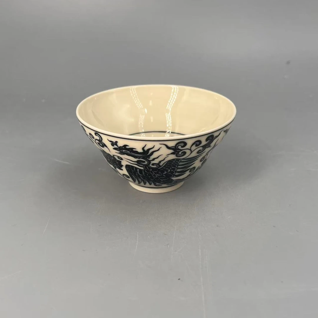 【景德】红丰窑神秘2号釉双凤葫芦杯 mlhfy0776