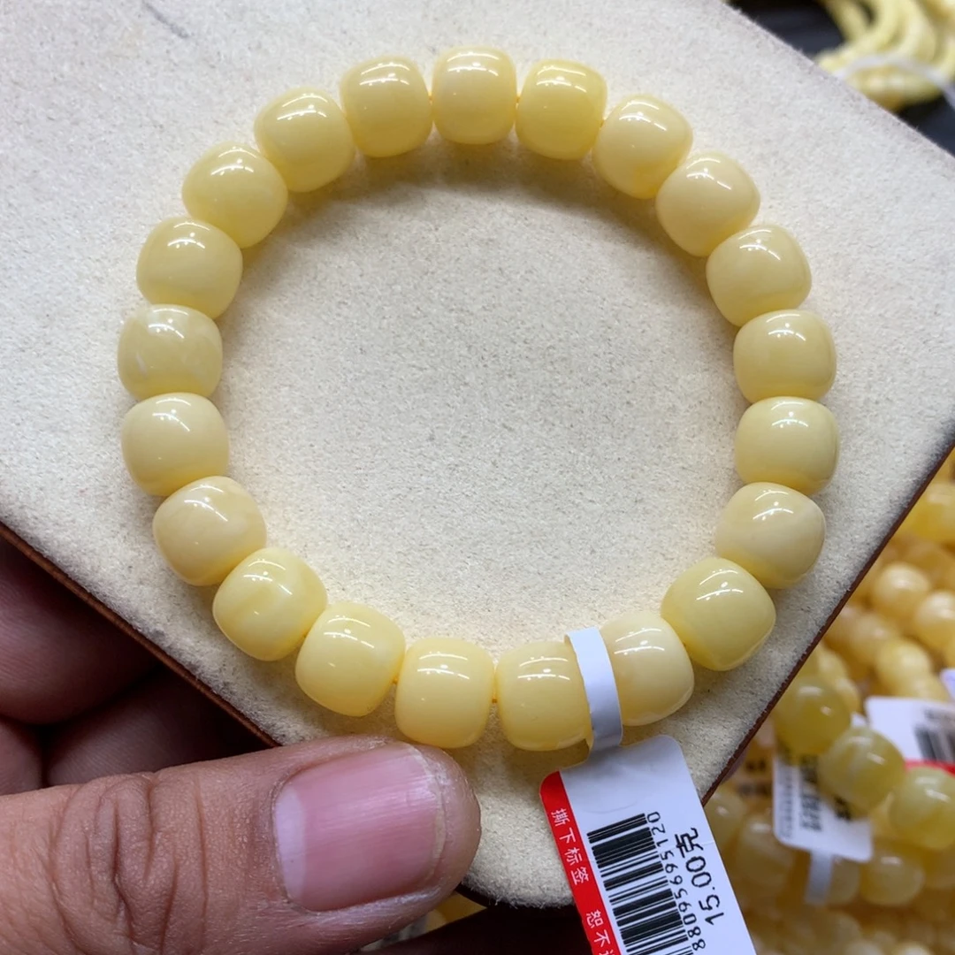 蜜蜡未镶嵌手链蜜蜡