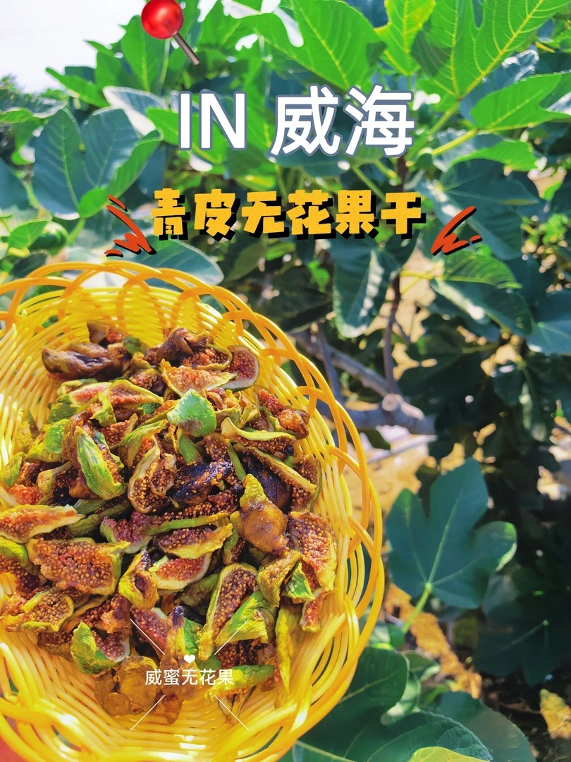 青皮无花果干新鲜即食软糯清甜无加糖水果干零食
