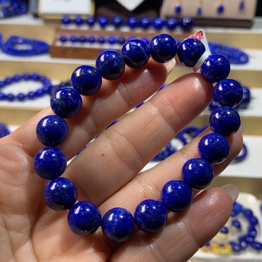 青金石未镶嵌手串10.7m