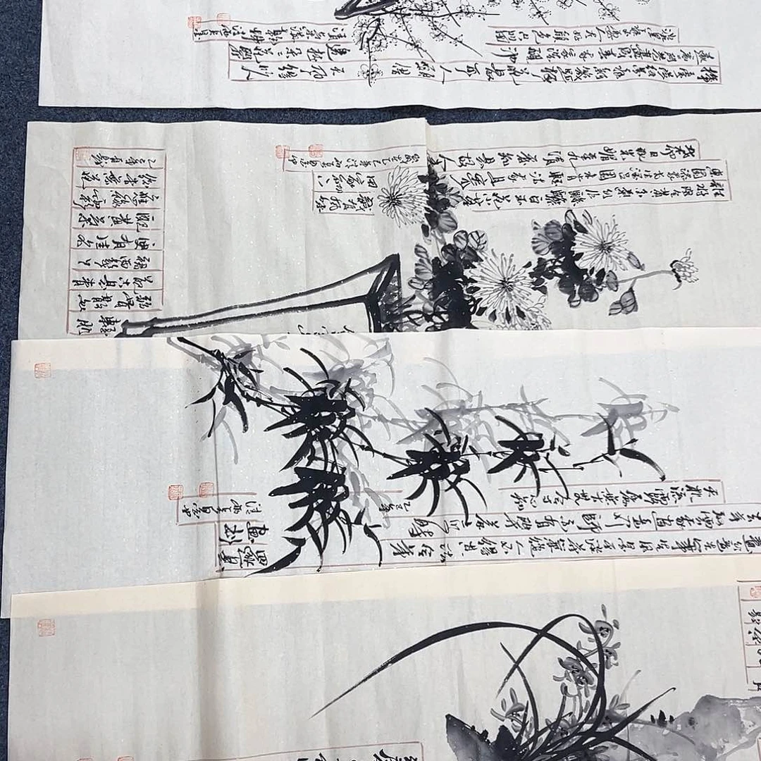 国画宣纸国画作品纯手绘