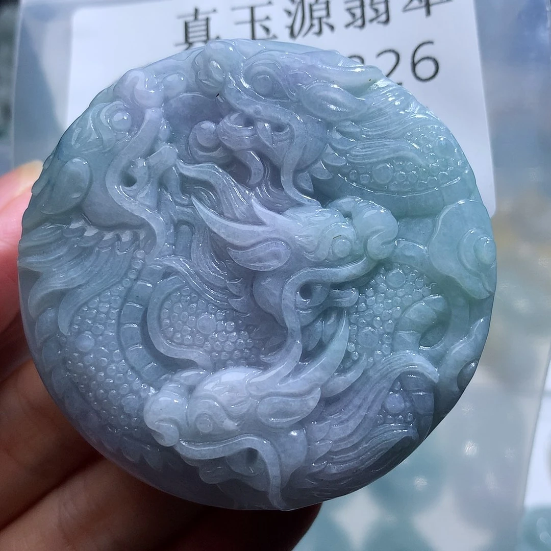 翡翠未镶嵌颈饰826