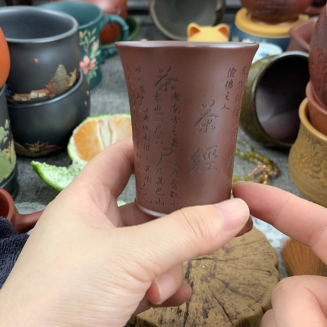 茶杯紫砂高端主人杯