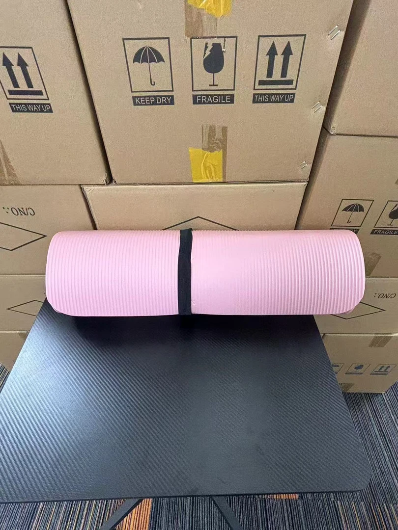 瑜伽垫红色高颜值运动