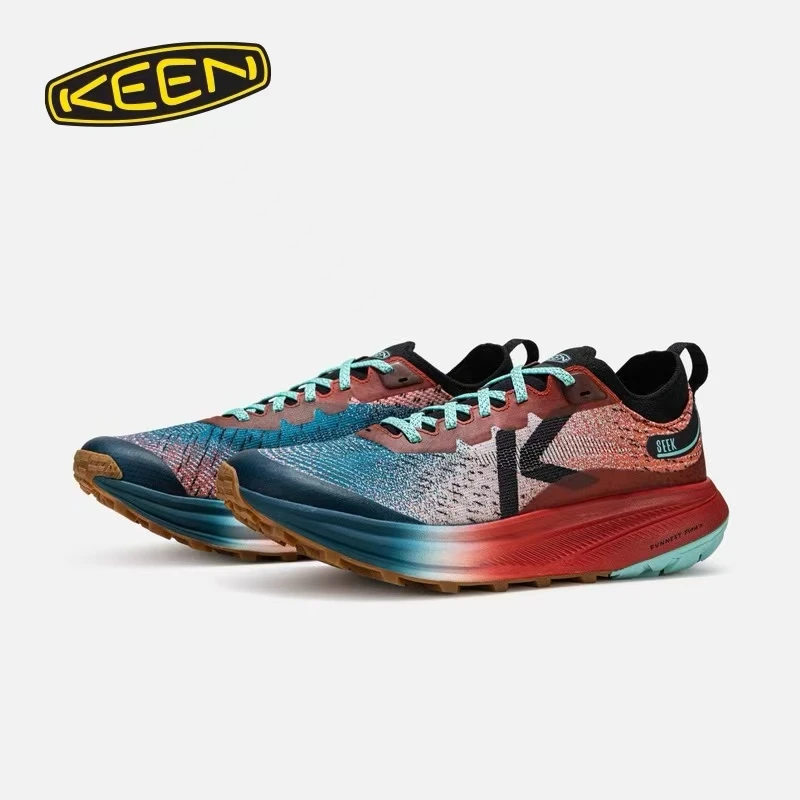 KEEN官方 新品SEEK男女款户外舒适耐磨越野跑鞋