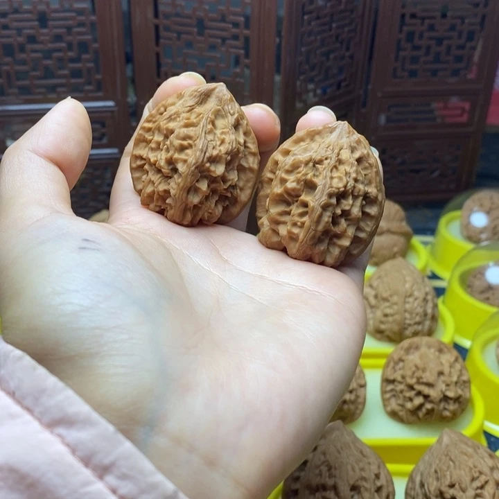 文玩核桃把件38龙爪