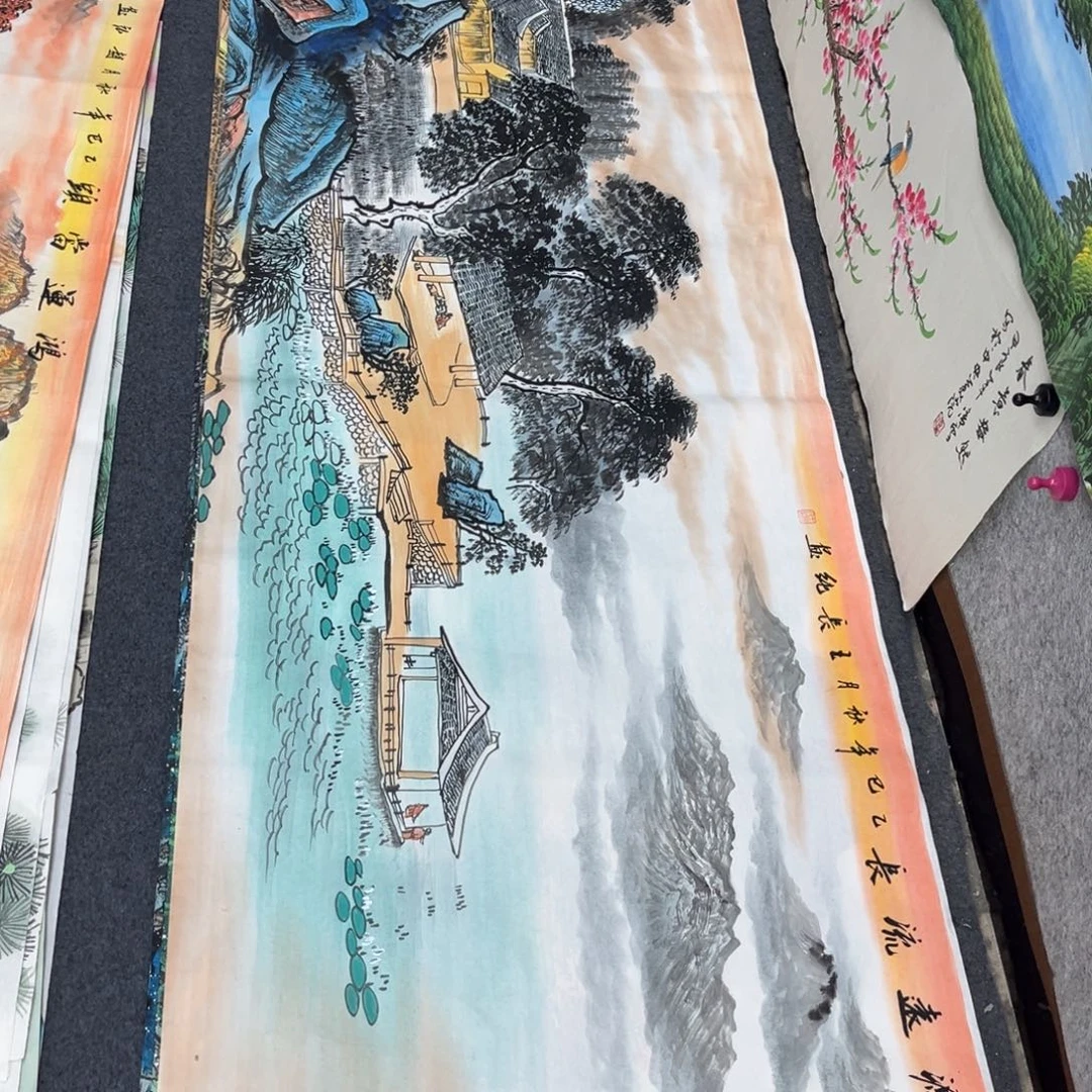 国画明月的直播间3