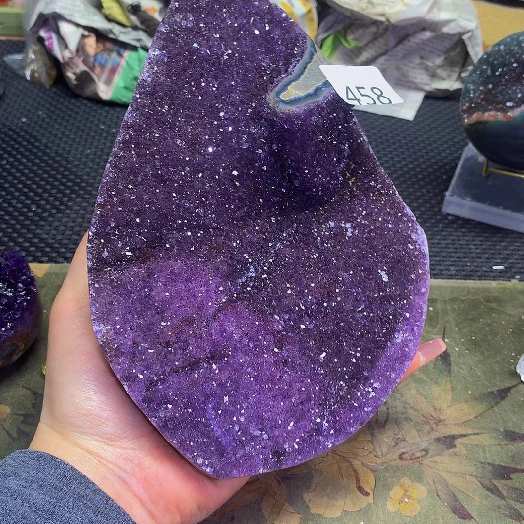 紫晶大型摆件（非配饰）未镶嵌