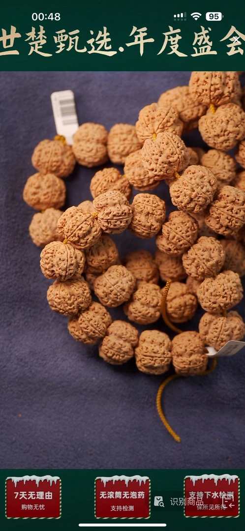 【2025年新品】标款铁龙梅花 梁产区大金刚Z菩提手串00