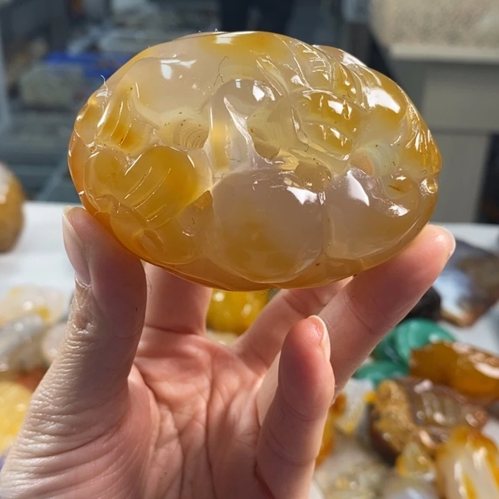 玛瑙/玉髓吊坠(不含链)未镶嵌