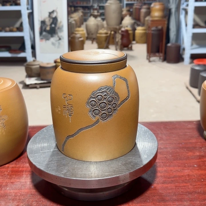 茶叶罐紫砂。。。。。。。。。。。