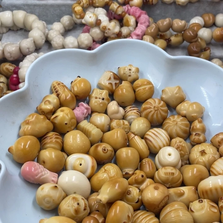 吊坠菩提根/象牙果全品象牙果烤色十颗