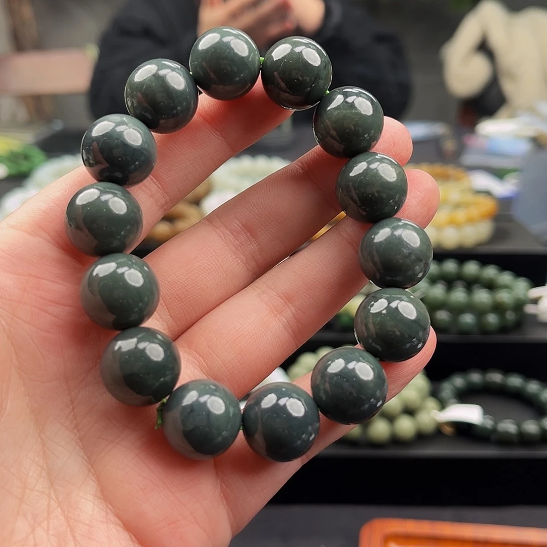 和田玉手串未镶嵌