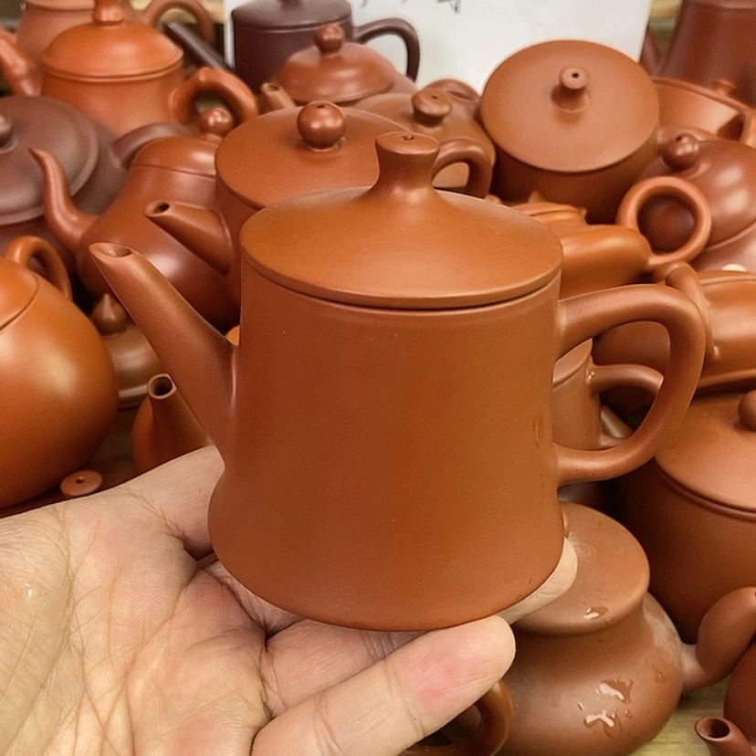 【闪购商品】茶壶朱泥125c c