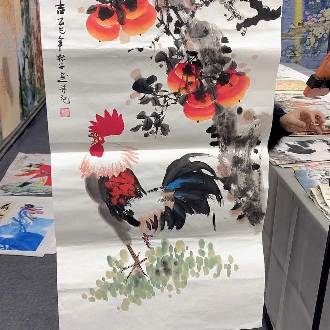 国画国画手绘作品