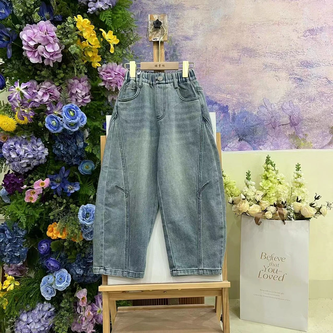 061M蓝牛仔裤8002