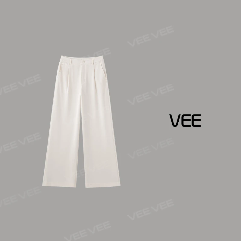 VEE【防晒裤】25新款UPF50+防晒遮阳凉感降温黑科技通勤阔腿休闲裤