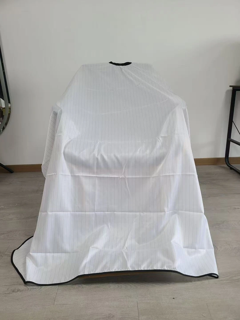 （导电丝围布）箐蒂绝缘防静电不沾碎头发发型师理发围布1.5✖️1.8米