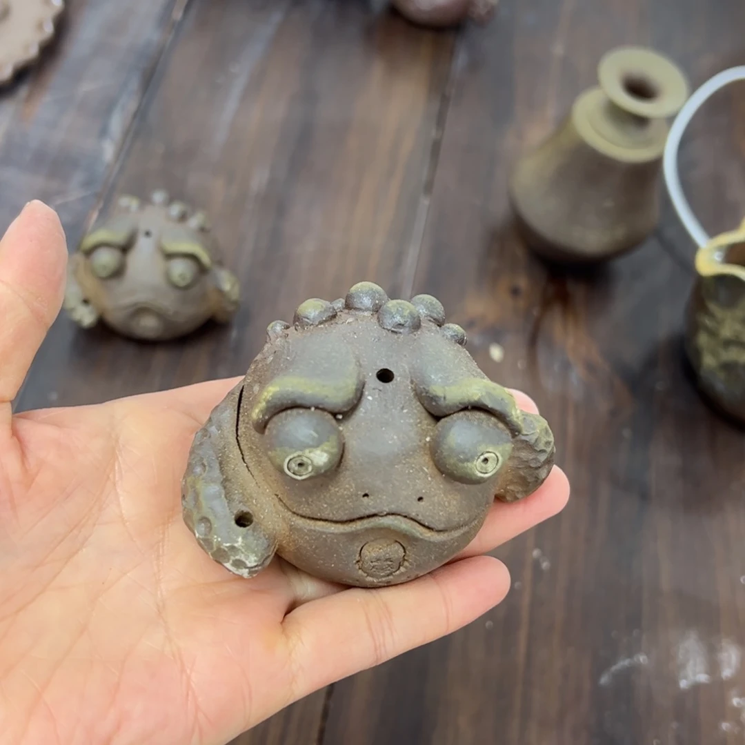 贵台龙窑柴烧茶壶A53