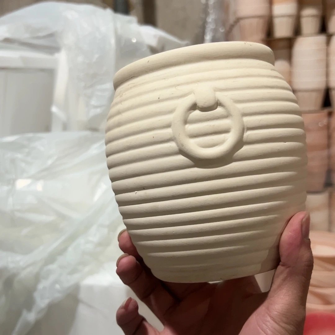 【闪购商品】红陶蜂蜜罐11口14高1个【微瑕】