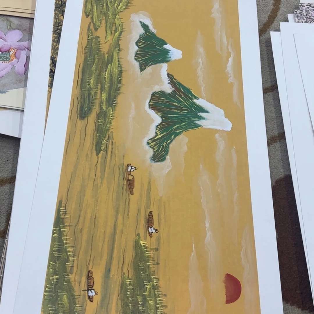 国画33-66卡纸作品艺