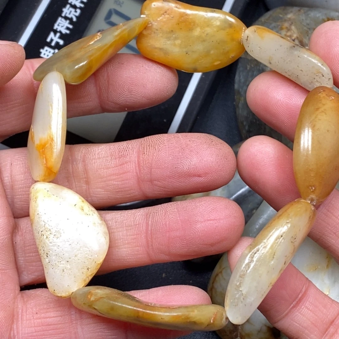 和田玉挂件银S925镀金镶嵌