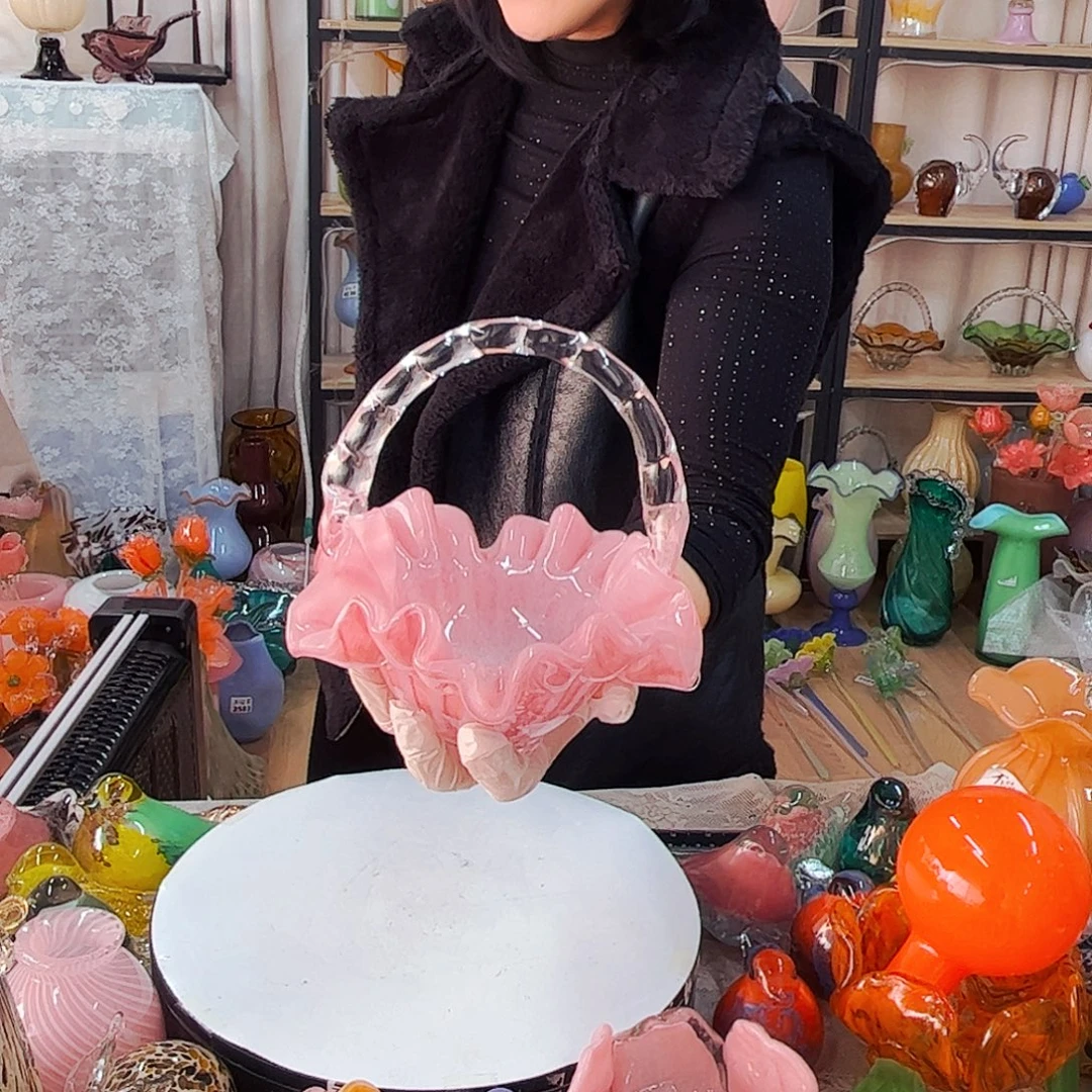 粉果篮福利琉璃工艺品