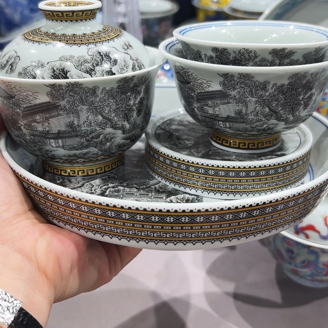 瓷片景德镇瓷器精品展示