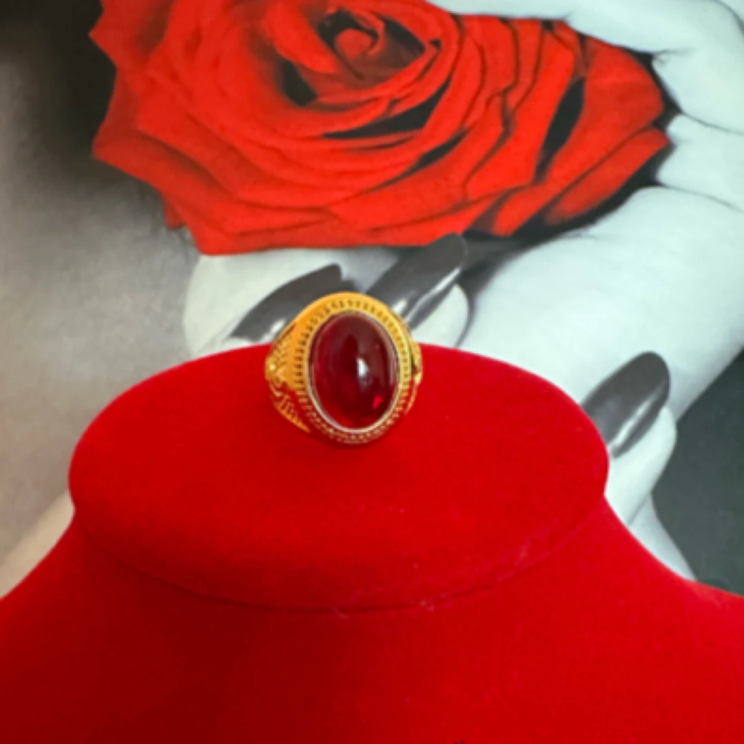 首饰袋 独特皇上戒指喜袋大红色国风时尚kum altun hanixla uziki