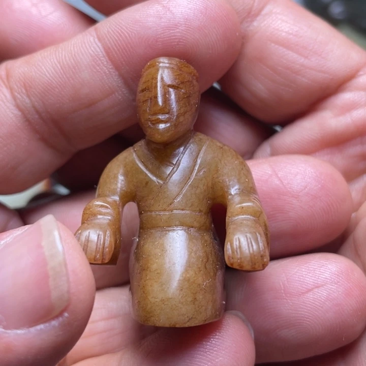 和田玉吊坠(不含链)未镶嵌