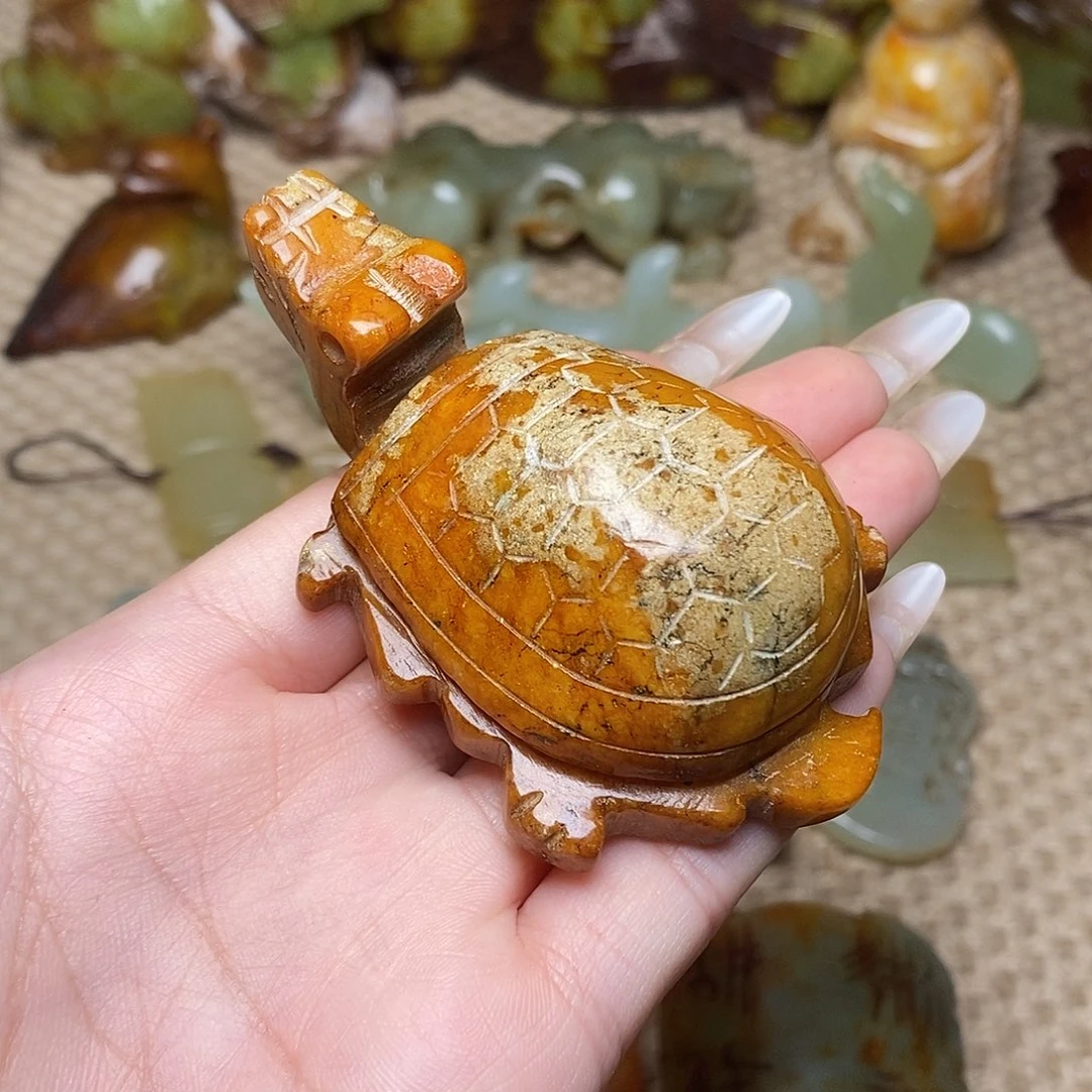 未镶嵌蛇纹石玉颈饰