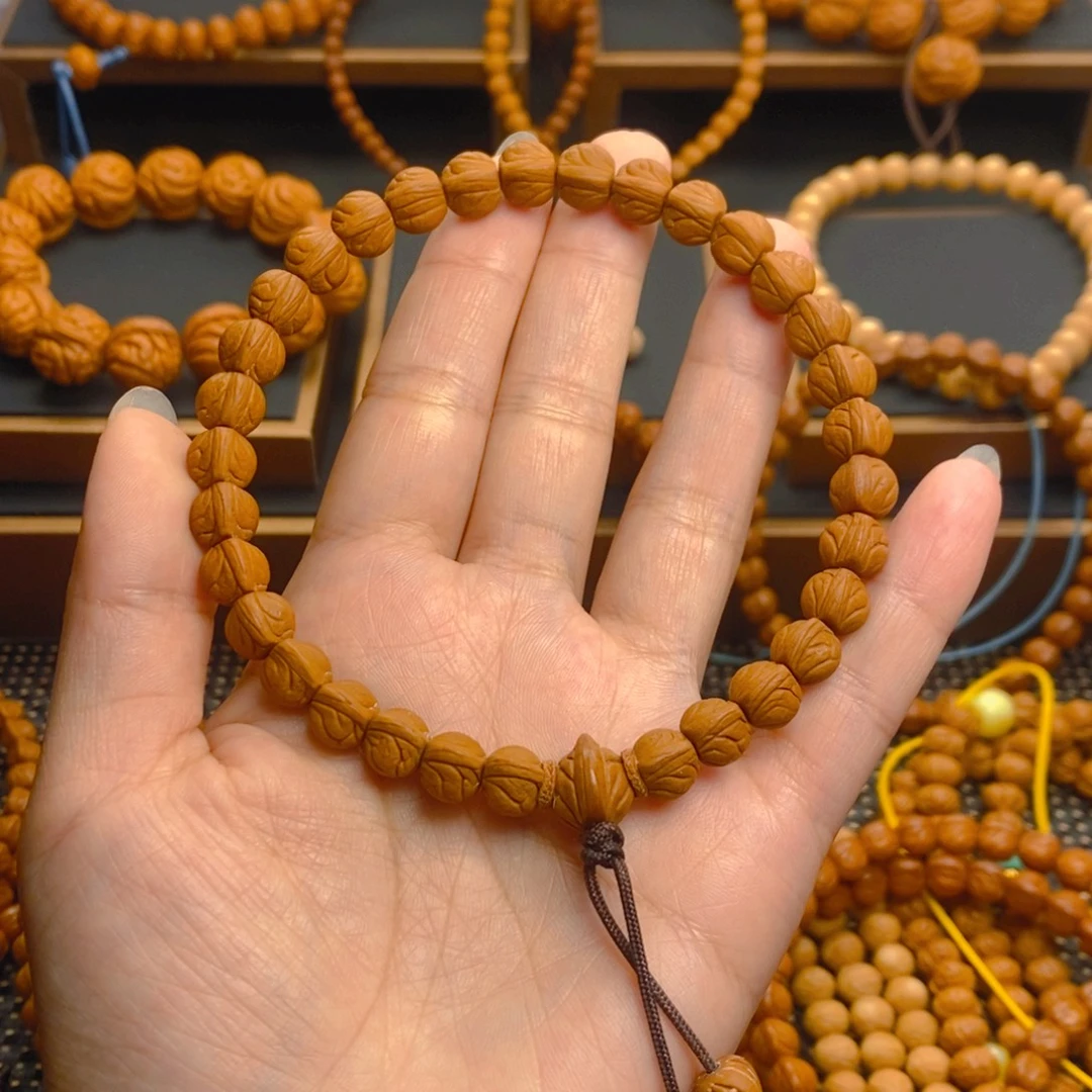 清***月桃核吊坠秦岭森林09