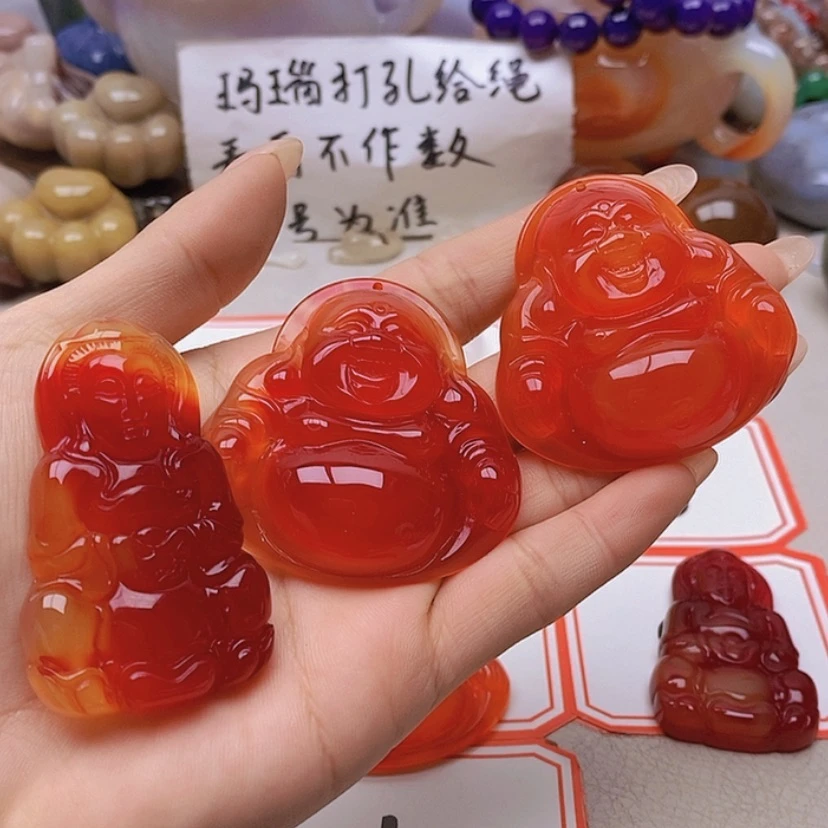 【闪购商品】未镶嵌玛瑙/玉髓珠宝半成品郭*华