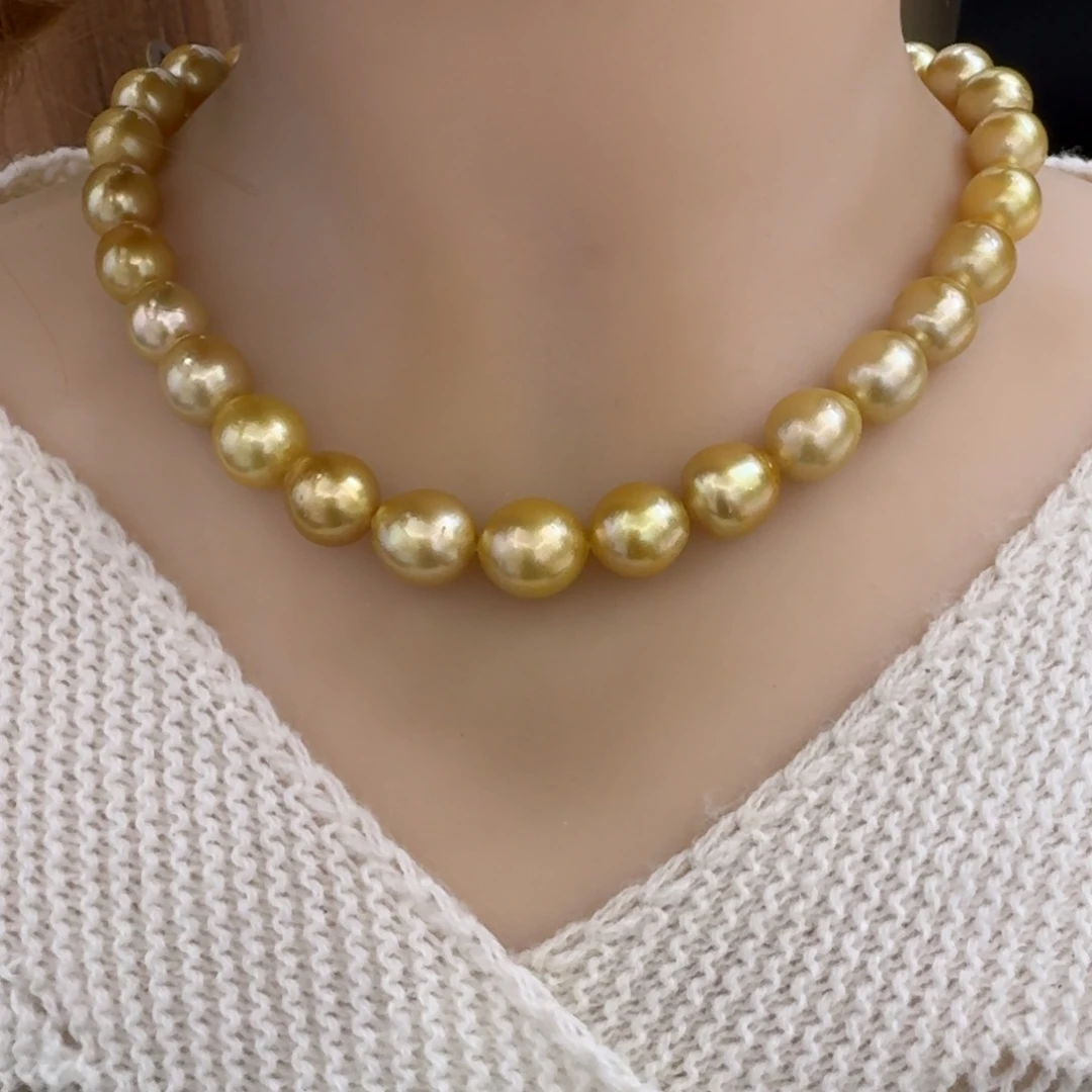 未镶嵌海水珍珠颈饰