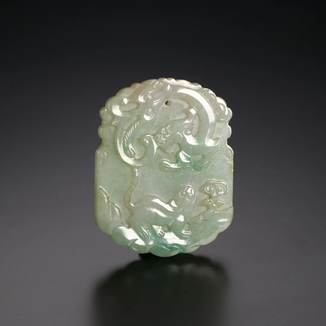 250416027/博古通今/集古藏今/翡翠佩/古董首饰