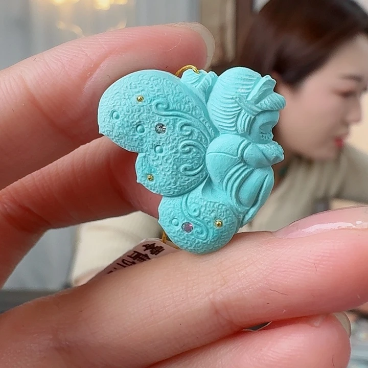 绿松石未镶嵌珠宝奇石