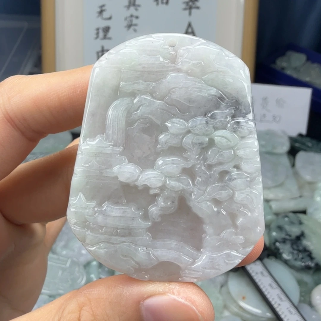 颈饰未镶嵌翡翠翡翠