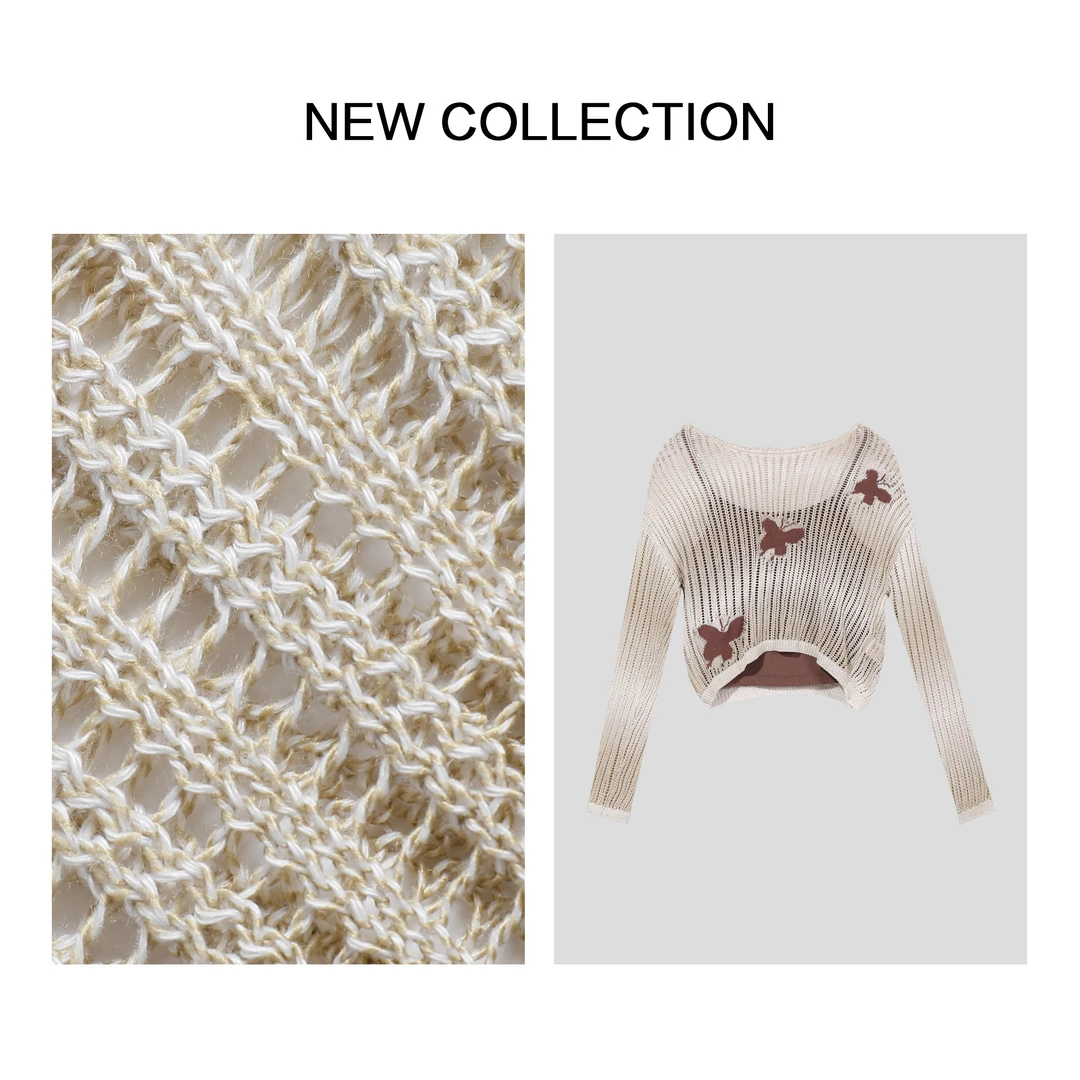 【小铃铛】X3F39003B 女士时尚线衣搭配优雅背心套装