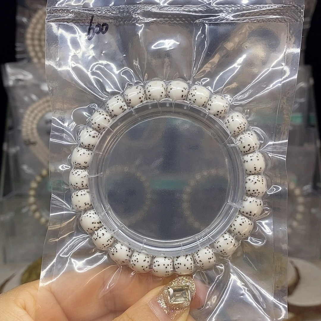 星月菩提手串豪9*8原白