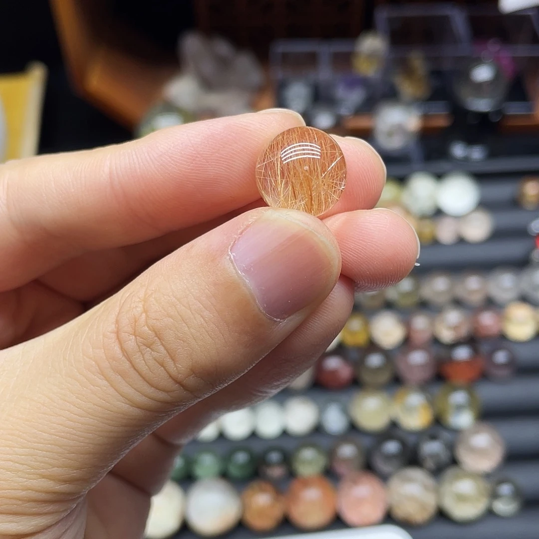 水晶手链未镶嵌温*?发晶